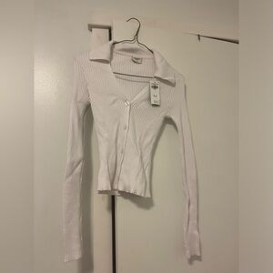 Abercrombie button up top XS